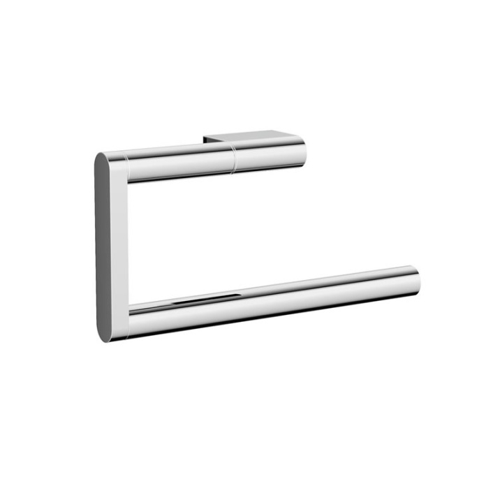 Product Cut out image of the Crosswater MPRO Chrome Towel Ring